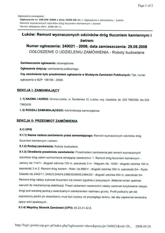 Gmina ukw - grafika