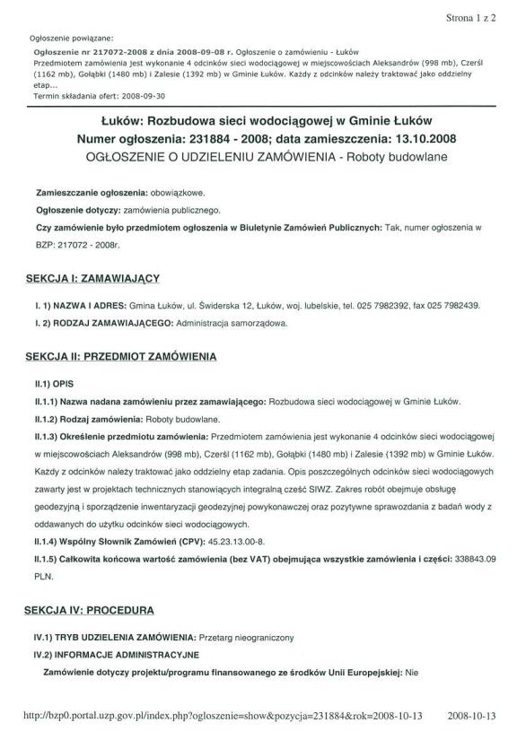 Gmina ukw - grafika