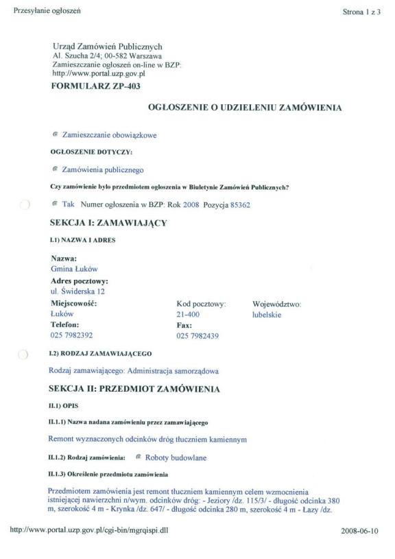 Gmina ukw - foto