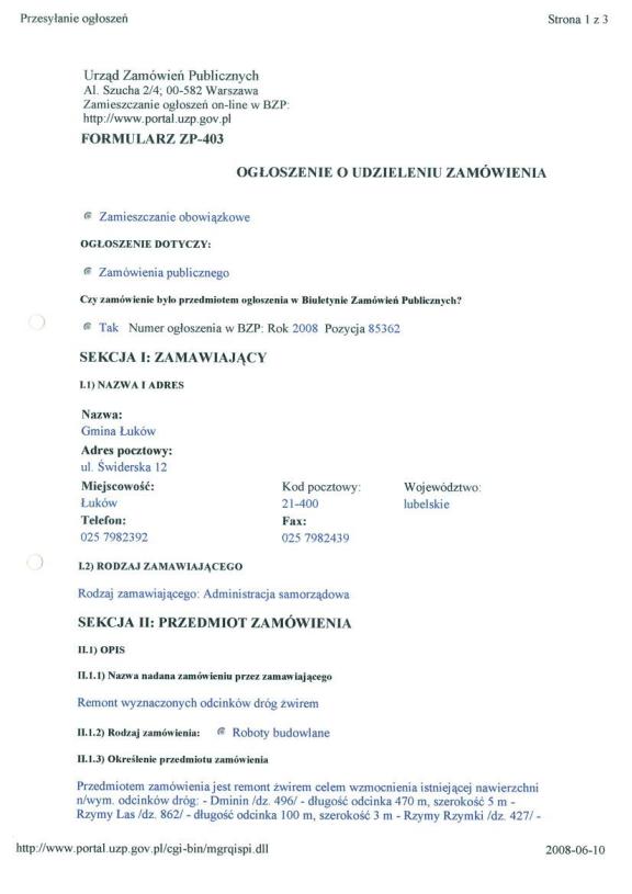 Gmina ukw - foto
