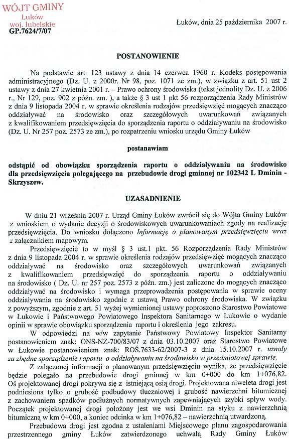 Gmina Łuków - grafika