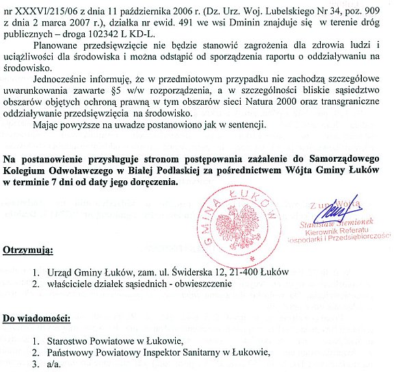 Gmina Łuków - grafika